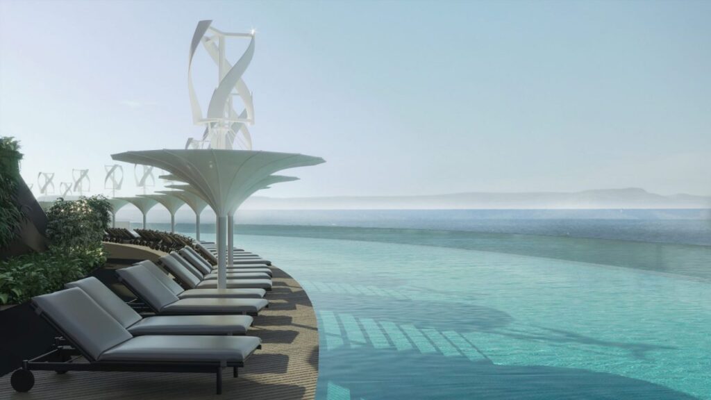 Eko-Yuzen hotel infinity pool