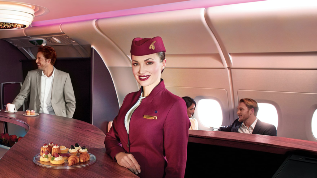 Qatar Airways Flight Attendant
