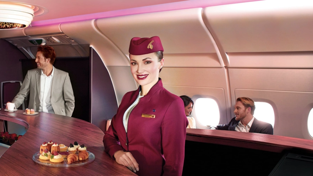 Qatar Airways Flight Attendant
