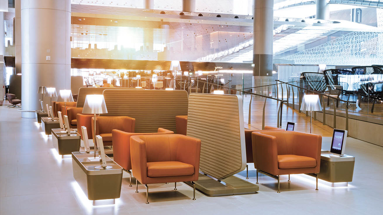 Qatar Airways Business Lounge Al Mourjan