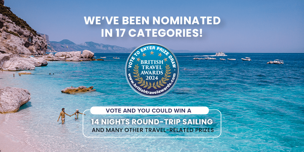 Vote for us in the British Travel Awards