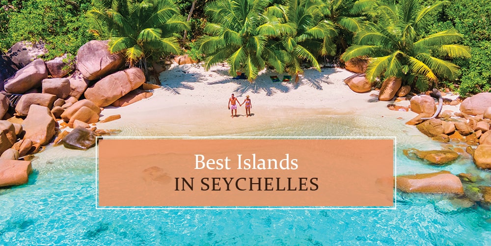 Beautiful islands in Seychelles