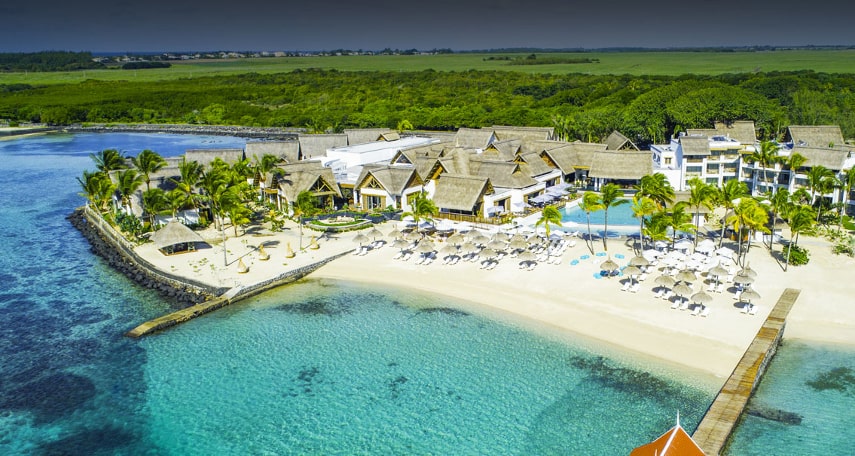 Preskil Island Resort a best hotel in Mauritius for Families