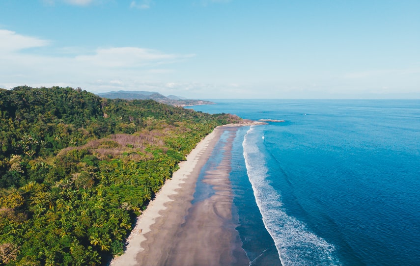 Playa Montezuma a best beach in Costa Rica