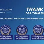 ALT wins 14 awards at british travel awards in 2024