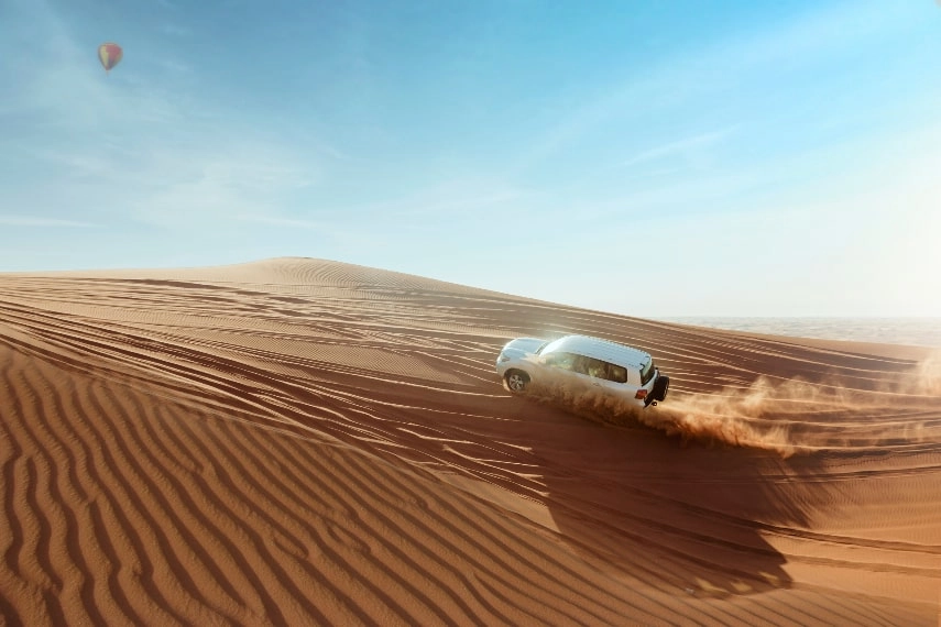 Go dune bashing in the desert