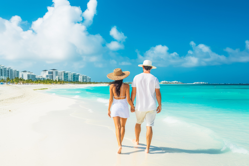 Cancun, Mexico a warmest place in April