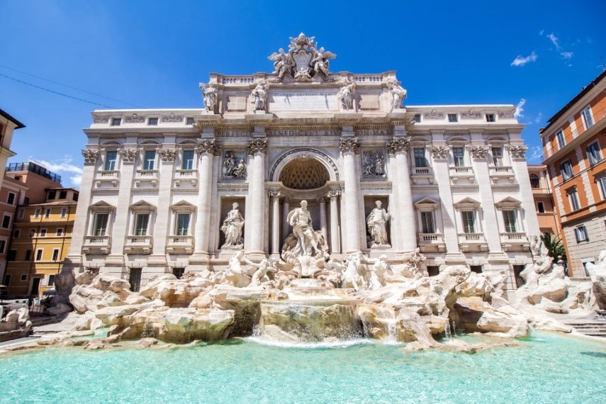 Trevi Fountain, Rome, Italy
