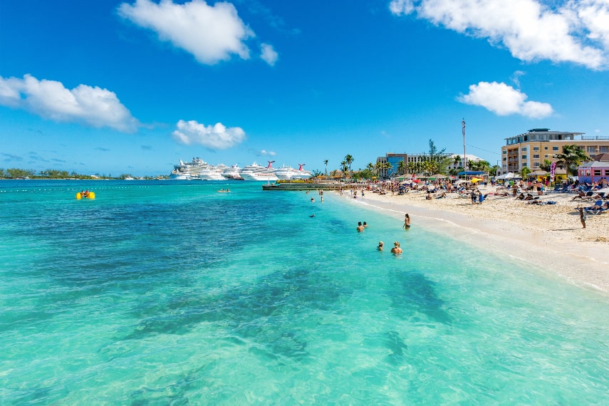 The Bahamas a best Caribbean island