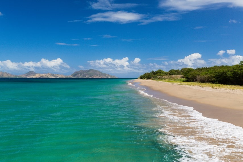 St. kitts and nevis beach