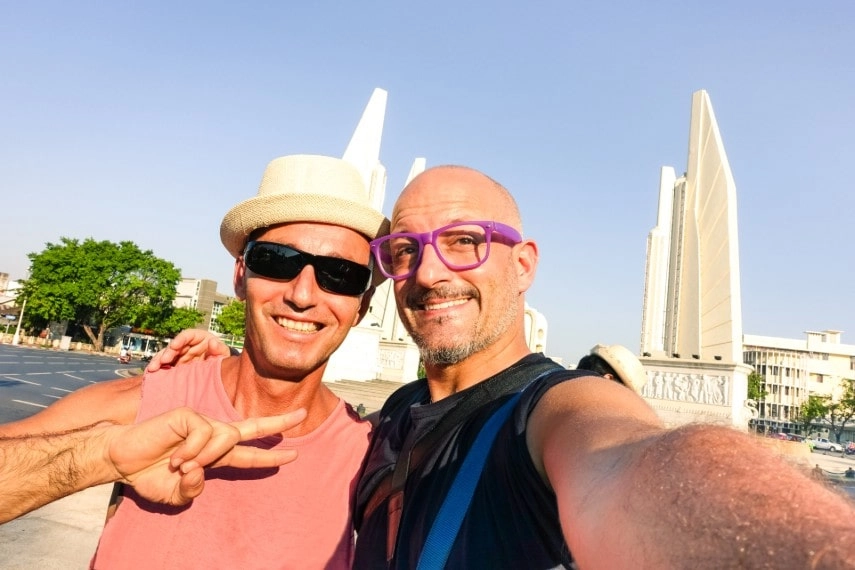 Gay couple, Bangkok