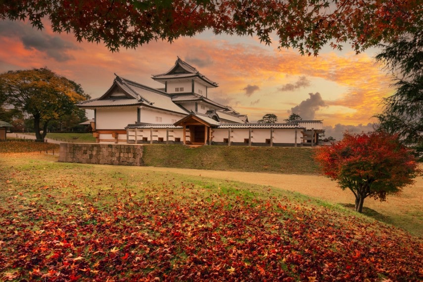 Kanazawa castle park