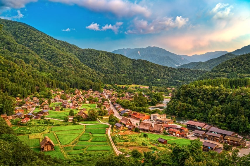 Ogimachi village, Shirakawa go