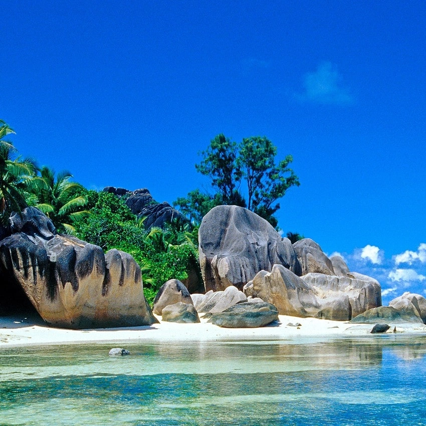 plage des Seychelles