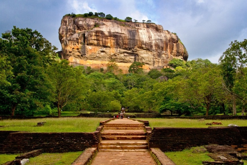 Visit Sigirya in Sri Lanka in February