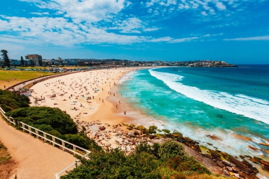 Bondi beach in Australia