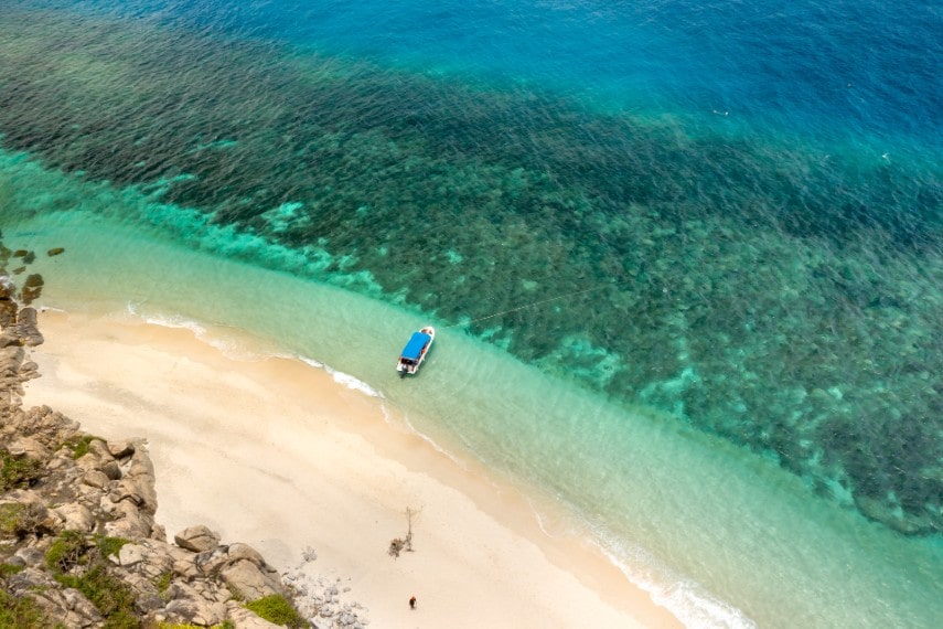 Con Dao island in Ba Ria-Vung Tau, Vietnam