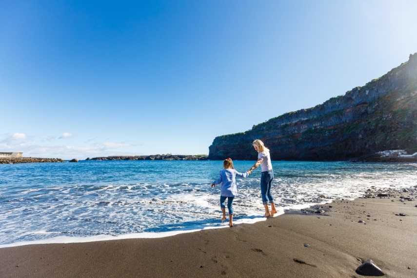 Families can enjoy beaches in Tenerife