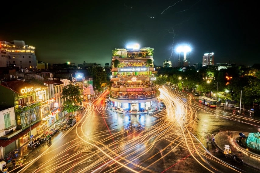 Old quarter of Hanoi, Vietnam