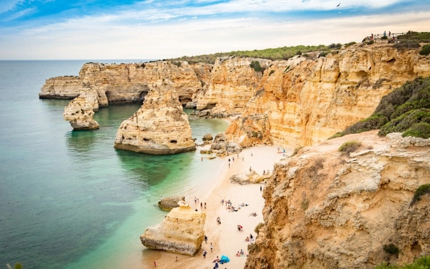 Praia da marinha beach, Algarve, Portugal