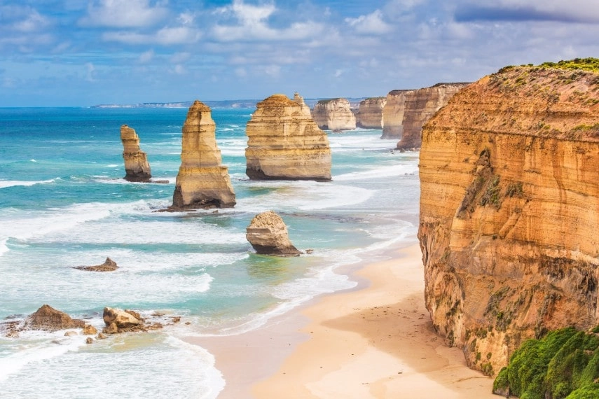 Twelve Apostles is one of the seven natural wonders in Australia