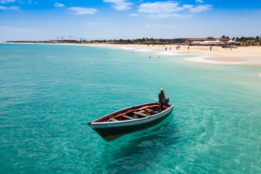 Relax on Sal Island in Cape Verde in March
