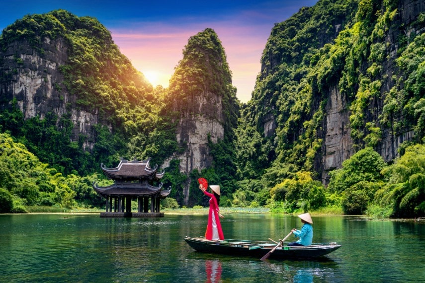 Trang An, Hanoi, Vietnam