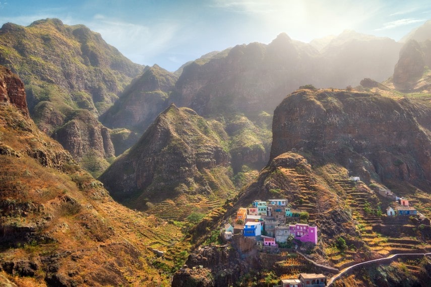 Trek through lush hills of Santo Antão in Cape Verde in March