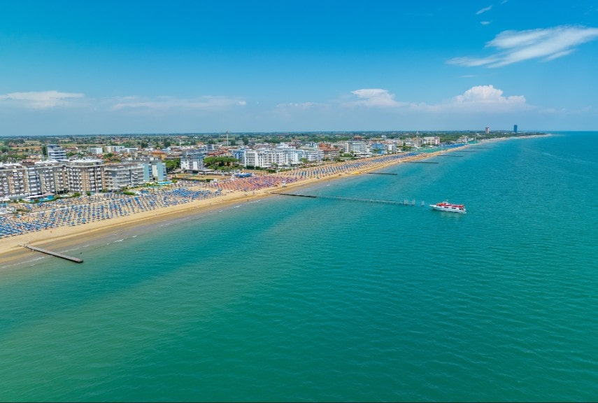 Lido beach, Veneto