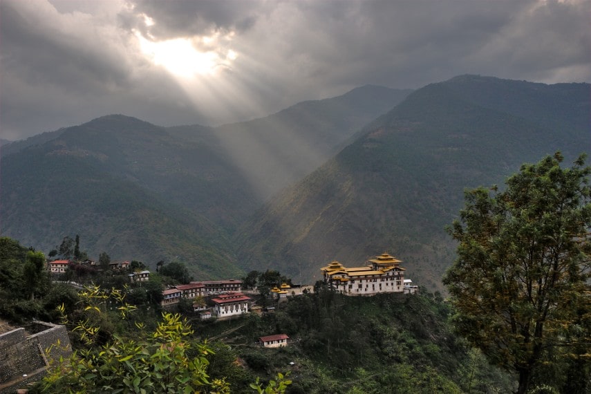 Visit Bhutan warm weather in July
