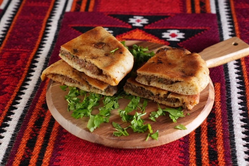 Egyptian food baked in bread to enjoy in April