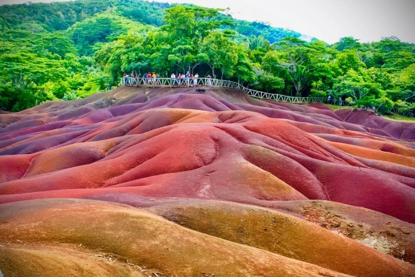 Visit chamarel seven-coloured earth, Mauritius in September