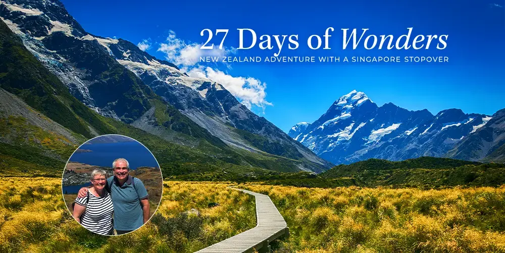 New Zealand tour with Singapore Stopover