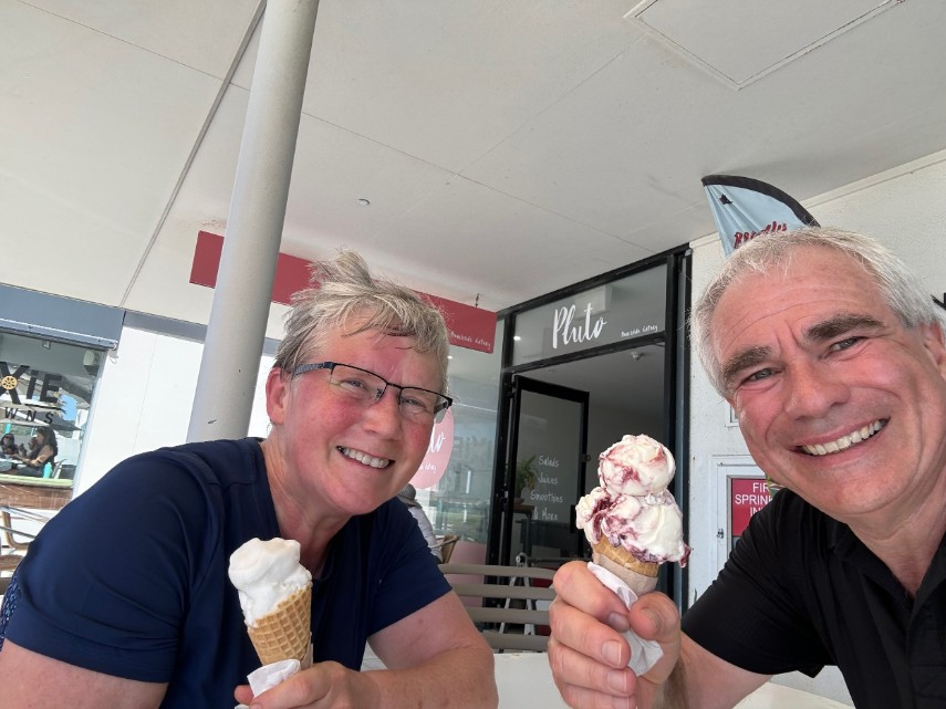 Delicious ice cream at Gelato’s