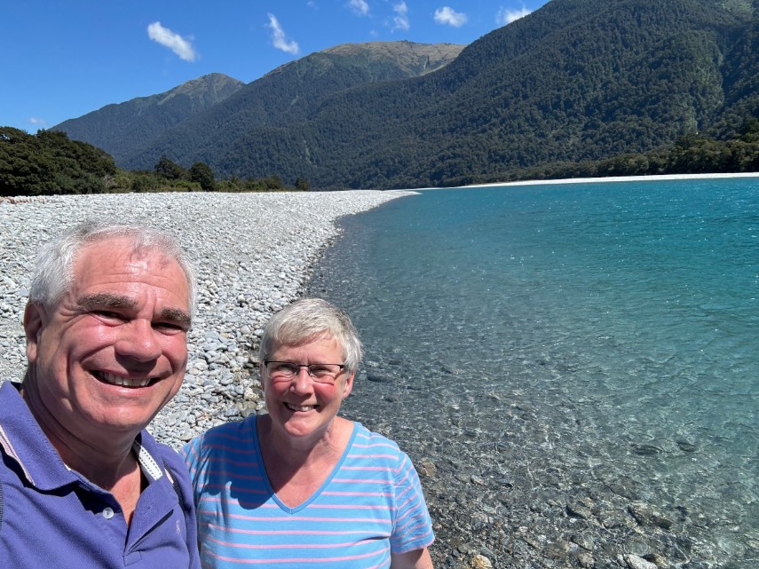 Haast River view