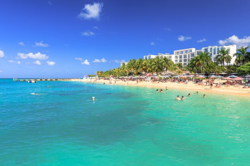 Montego Bay in Jamaica