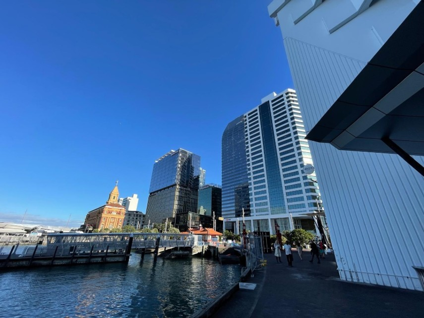 Princes Wharf in Auckland, New Zealand