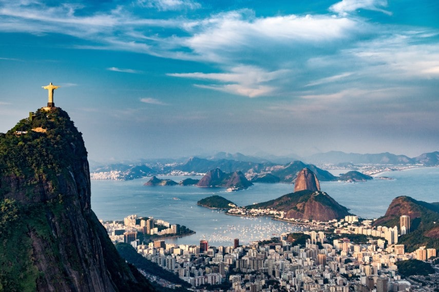 Rio De Janeiro Aerial view