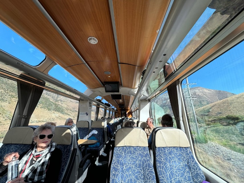 Enjoyed the train journey