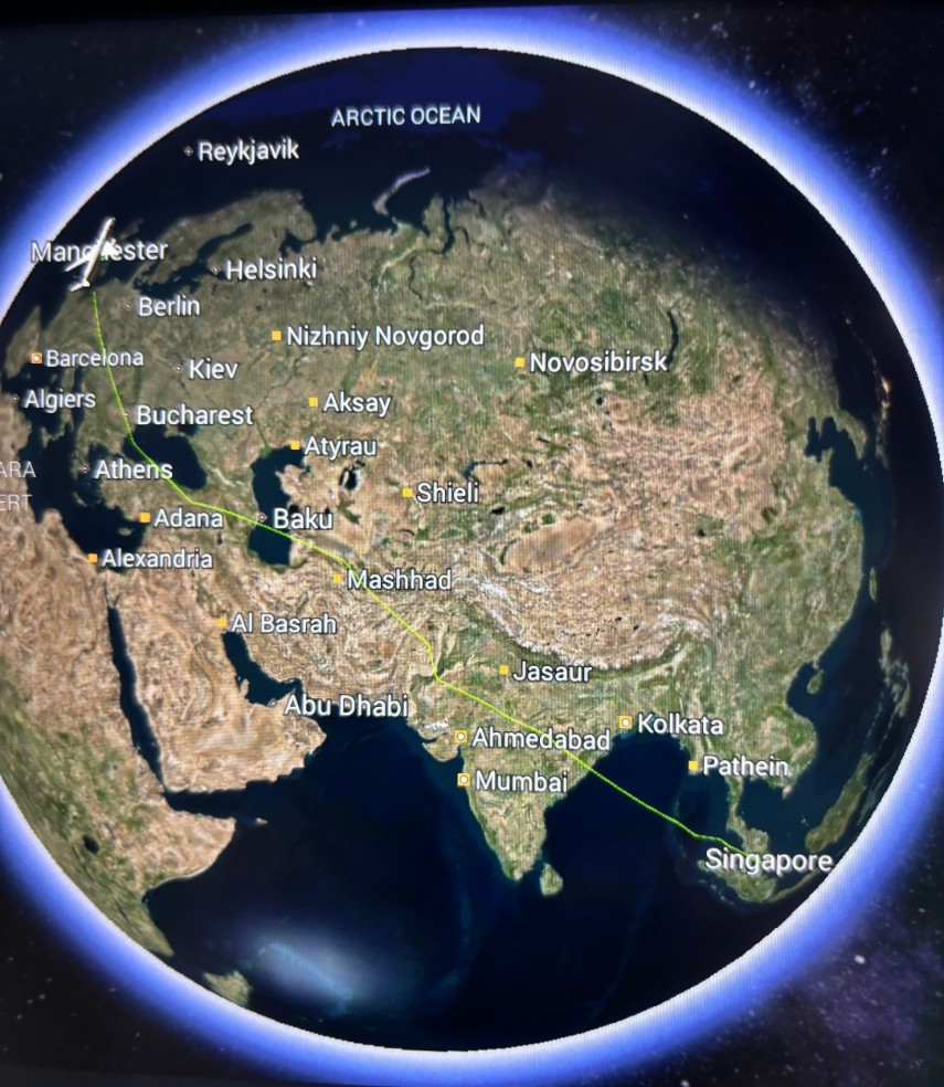 Transfer to Airport map view