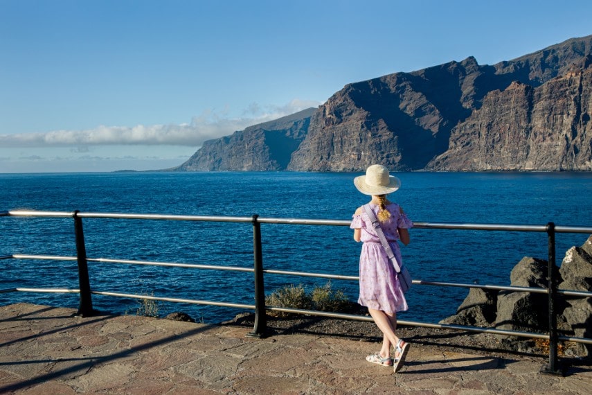 Los Gigantes Cliffs in Canary island