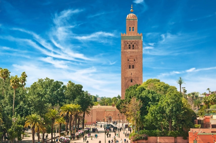 Main square of Marrakesh, Morocco