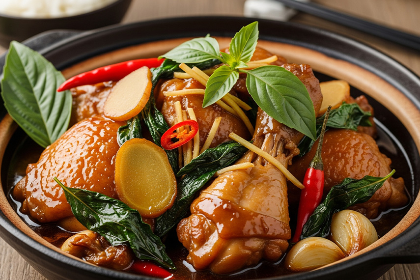 Three-Cup Chicken