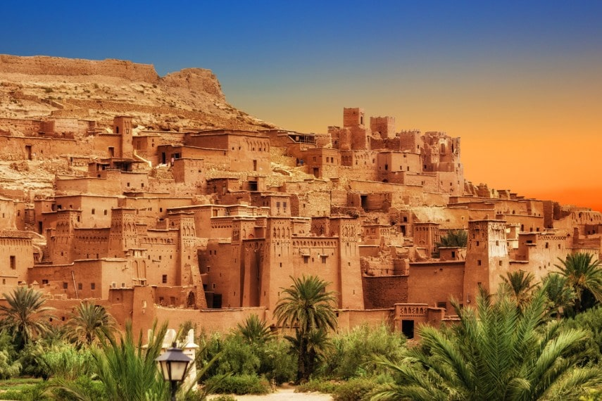 Atlas mountains of Morocco, a place to visit in January