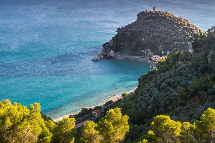 Saraceni Bay in Italy