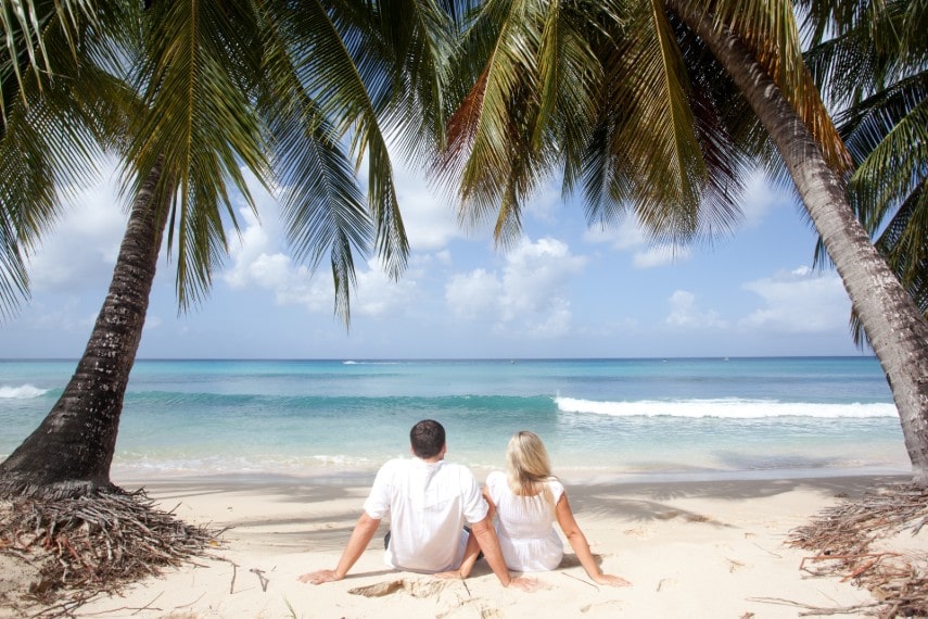Visit Barbados for young couples