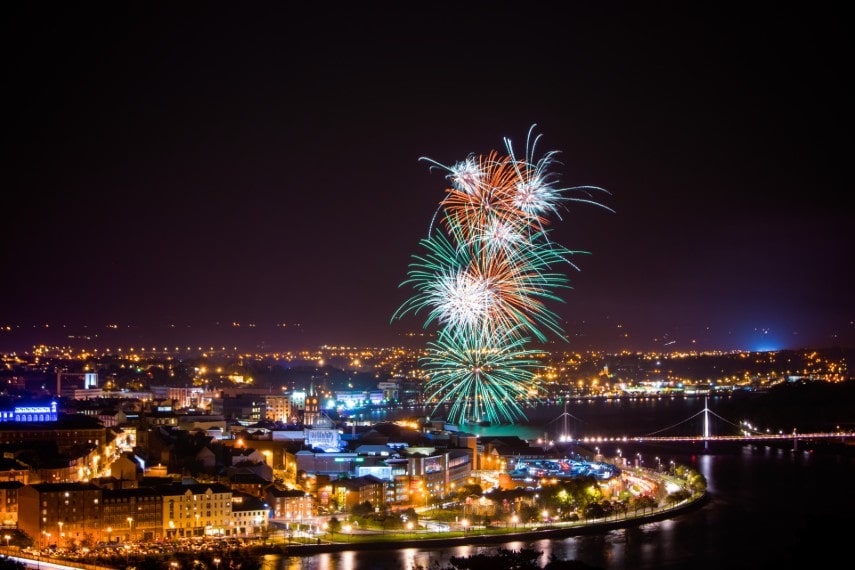 Derry Halloween fireworks
