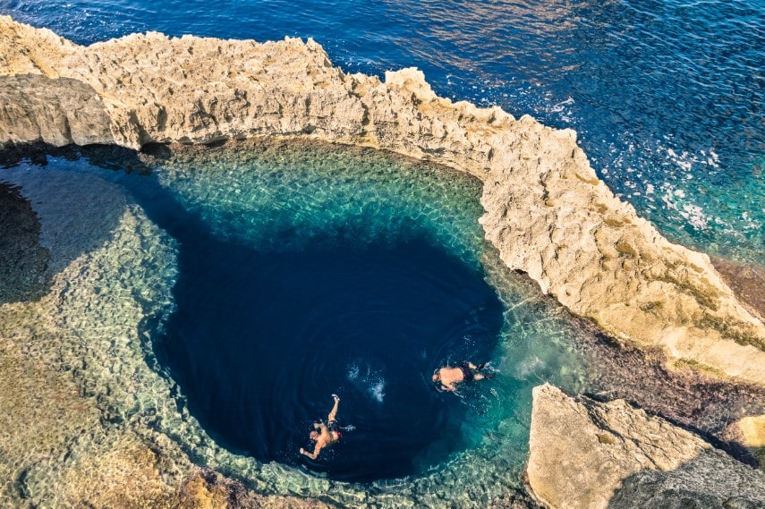 Gozo Malta, a hot place in December