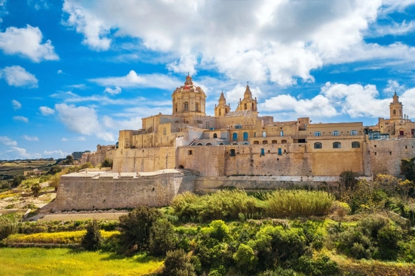Mdina city, best holiday destination in March