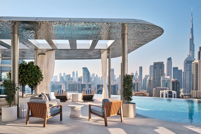 The Lana’s Rooftop infinity pool